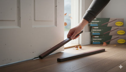 2x Parkside Automatik-Türbodendichtung, 100x0,8x4,5cm