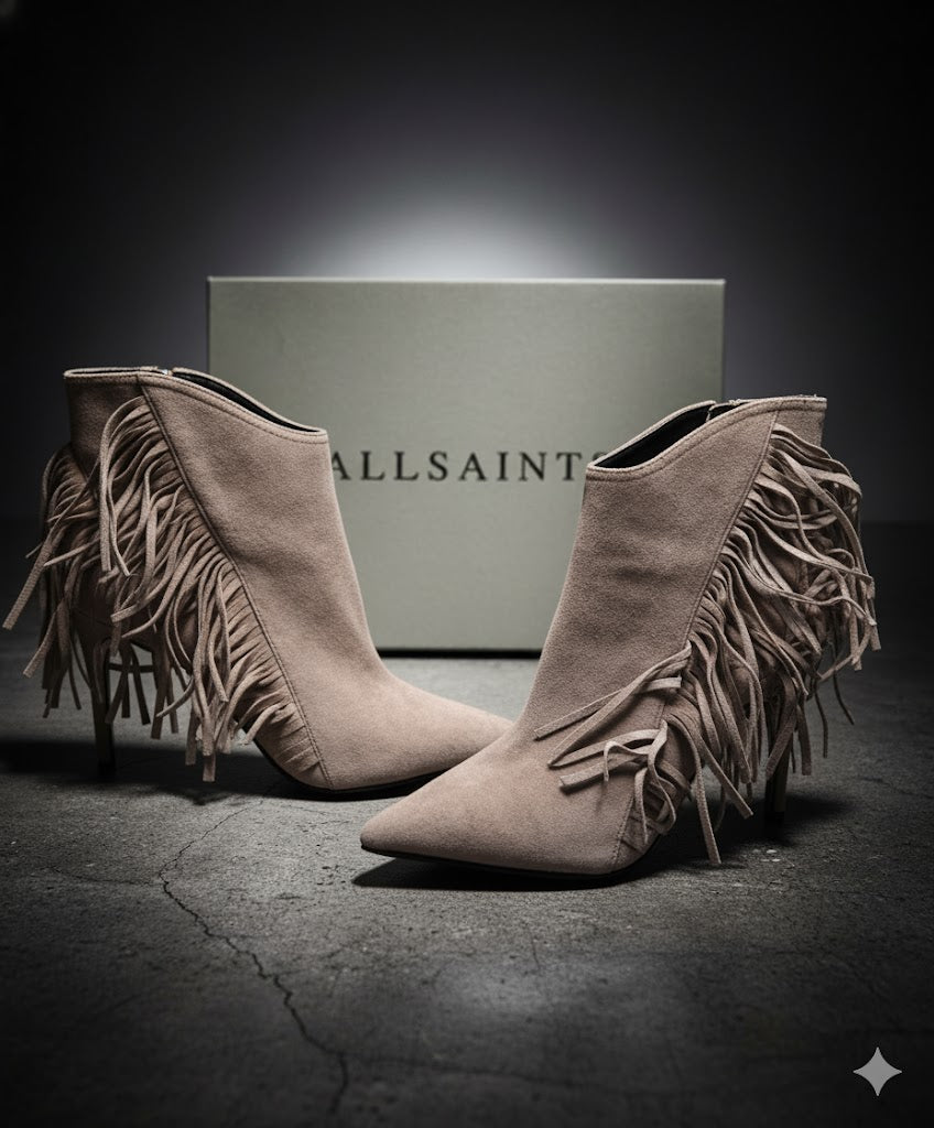 Allsaints IZZY - Boot - Taupe, Damen, Größe 40
