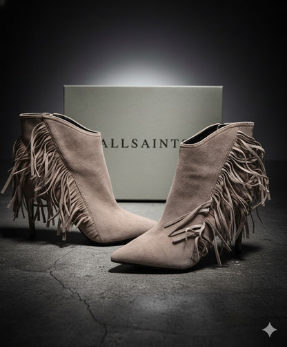 Allsaints IZZY - Boot - Taupe, Damen, Größe 40