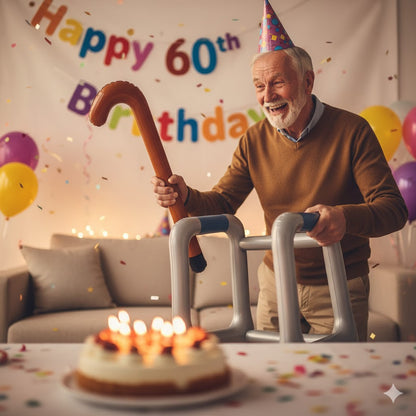 Balinco Aufblasbare Gehhilfe Spaß Gag Geschenk Geburtstag Party