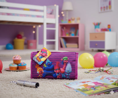 Trolls Pyjam Party Set, Kosmetikbeutel für Kinder