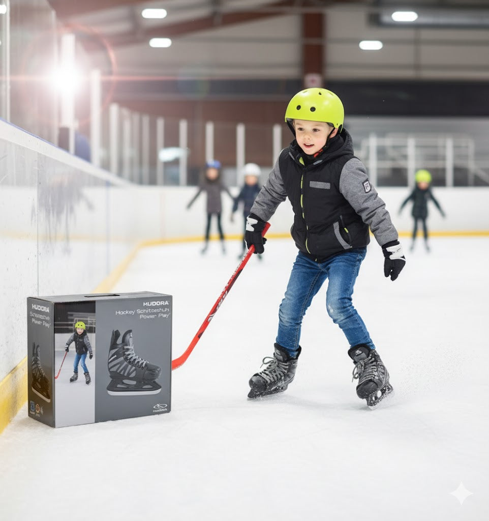 Hudora, Hockey Schlittschuh Power Play, Größe 36-39