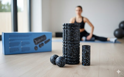 Spokey Massage Set, 4 teillig, Sport, Faszien