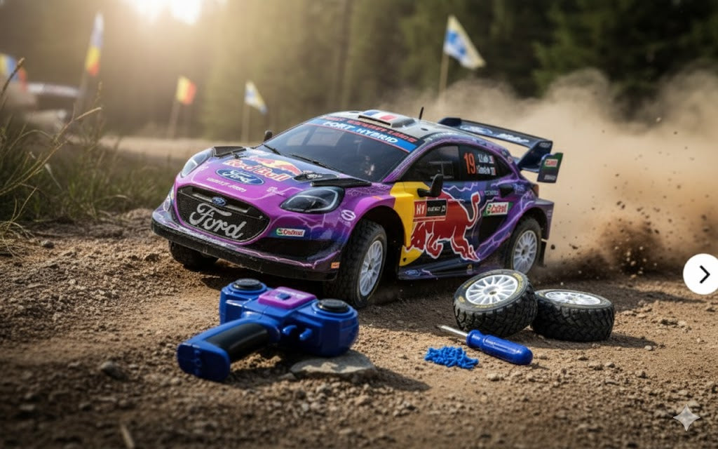 Nikko Radion Control, CIG Rally Series, M-Sport Ford, Neuwertige Retoure