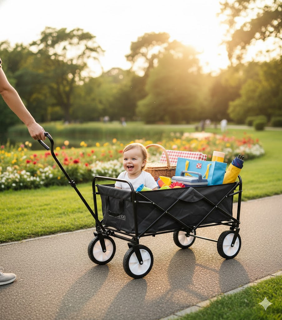 Benson Outdoor Bollerwagen, Faltbar