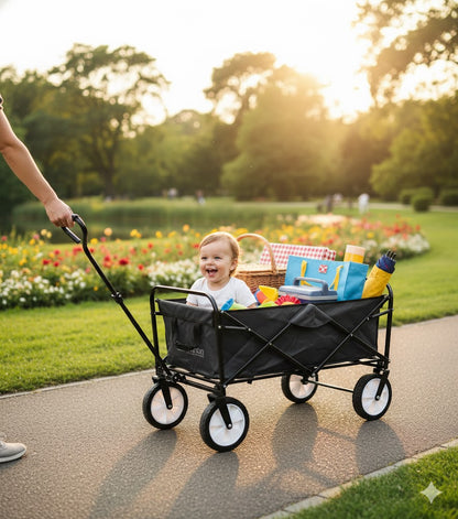 Benson Outdoor Bollerwagen, Faltbar