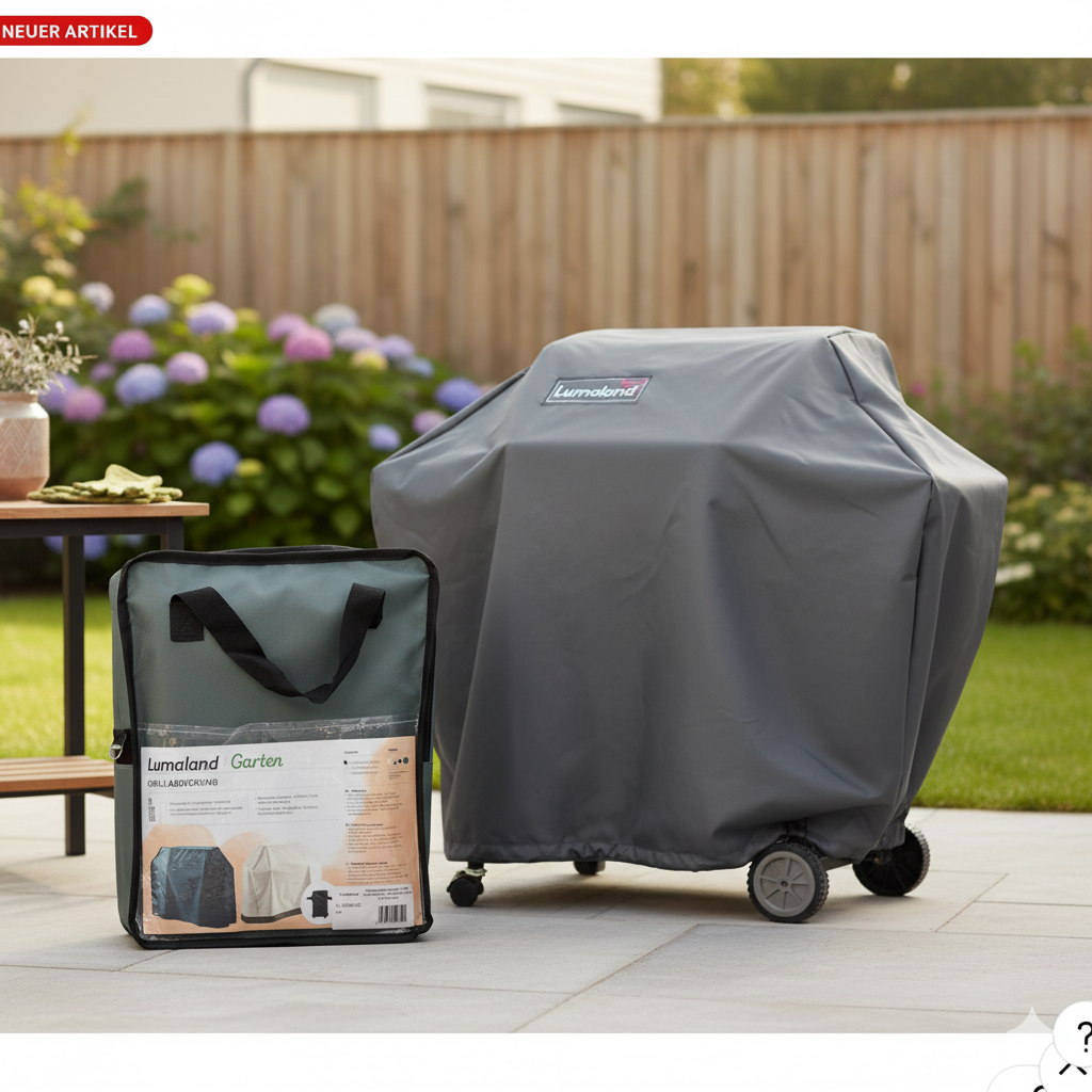 Lumaland Garten Grillabdeckung L: 152,4cm B:63cm H:125cm