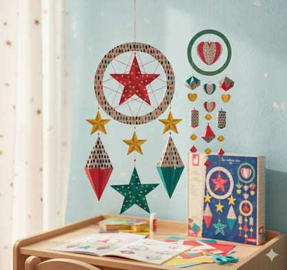 Janod Origami 3 Traumfänger, Basteln, Kreativität