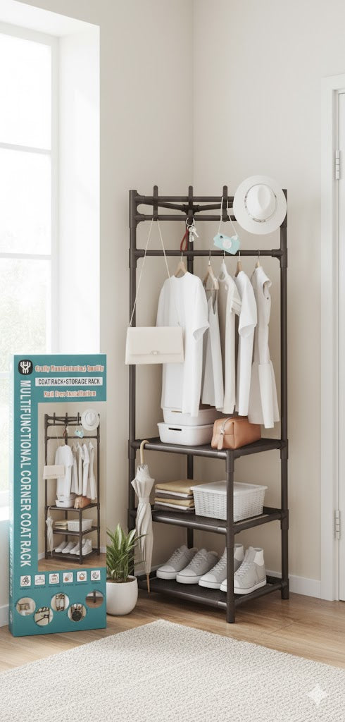 Crafty, Multifunktion Eckregal, Stecksystem