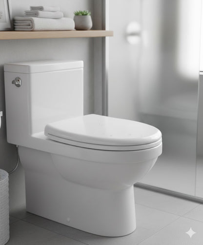 Abattant Easy Toilettensitz, Weiß, Hochwertig, Stabil