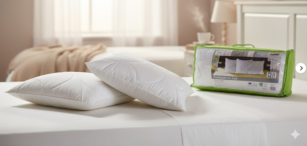 KBT Bettwaren, Kopfkissen 2er Pack, 40x80