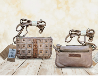 Desiderius Clavus Jaspis Copper Handtaschen, Handgemacht, Echtleder