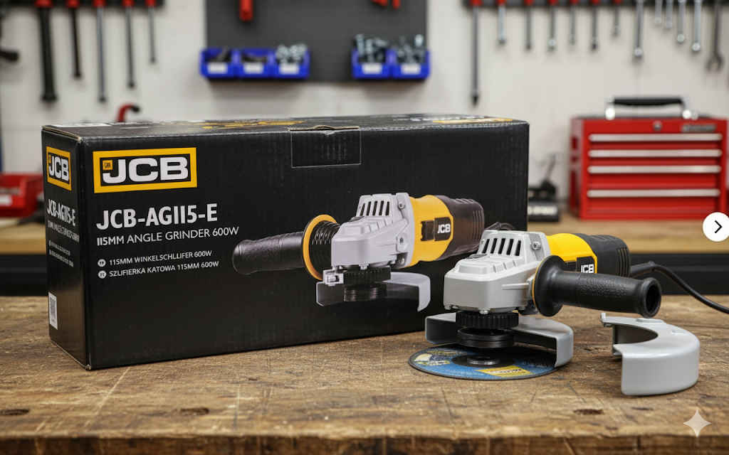 JCB Winkelschleifer 115 mm Trennschleifer 600 Watt, ohne Originalverpackung