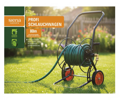 Siena Garden Profi Schlauchwagen für 80m 1/2'' Gartenschlauch Wagen