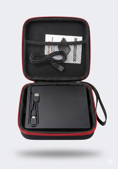 Externes CD/DVD Laufwerk USB Tragbar Plug & Play Universal