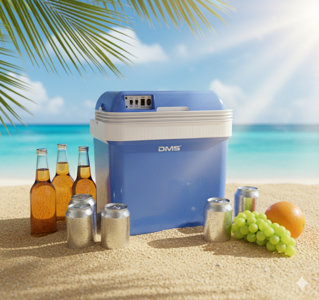 DMS Kühlbox mit Wärmefunktion KB-25B, 25 Liter
