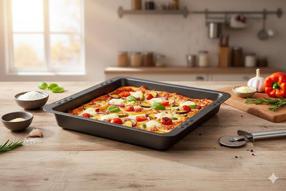 CHG Easy Oven Brat- & Backform 28x23x5x4 cm Antihaft Backblech