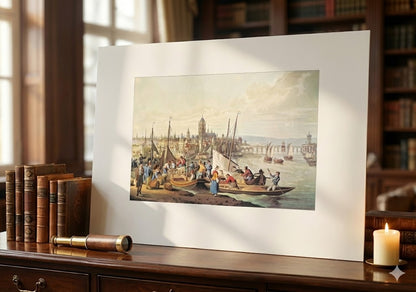 Frankfurt a.M. – Historischer Bowyer-Druck, klassisches Sammler- und Deko-Bild 🖼️