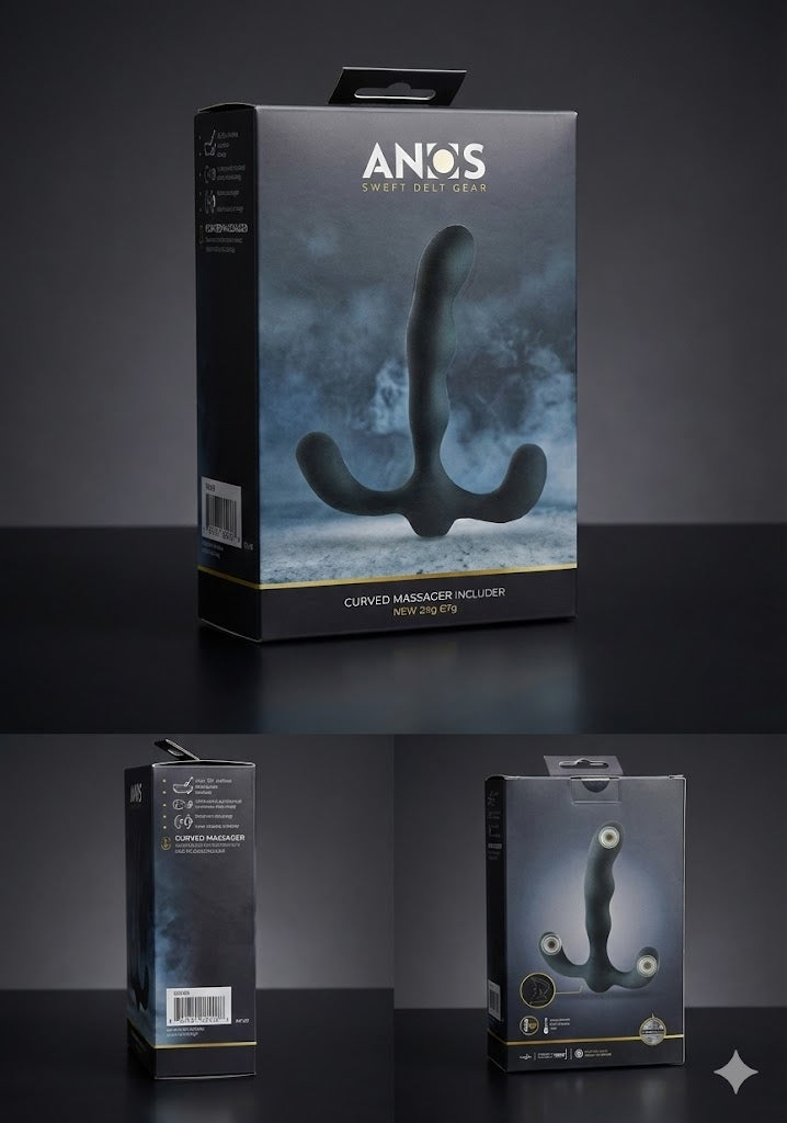 Anos – Flexible Prostate Stimulator with 3 Motors
