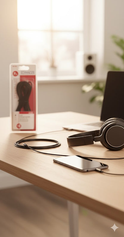 Schwaiger KHA 2036 Audio-Verlängerungskabel 5 Meter