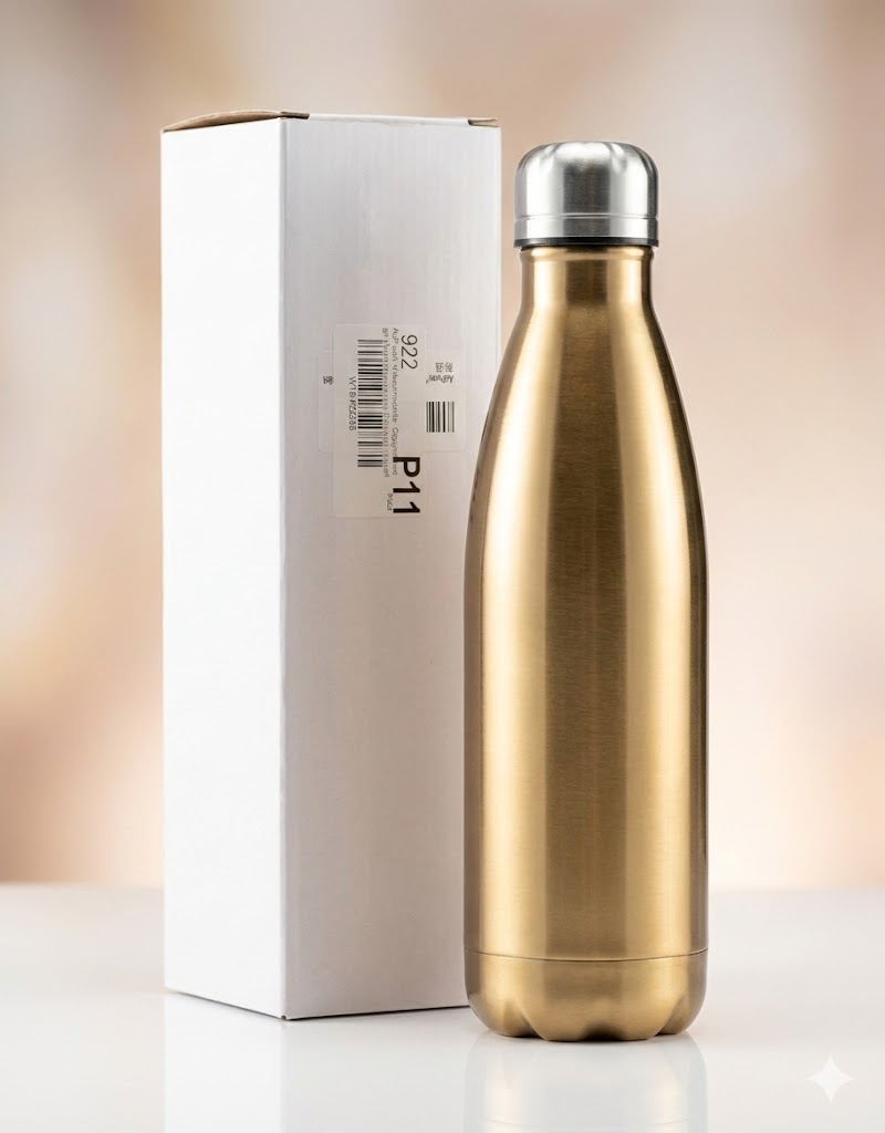 AuPower 750ml Doppelwand Isolierflasche – Thermosflasche, Edelstahl