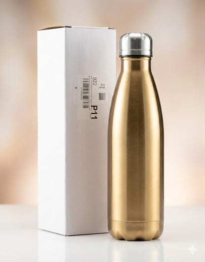 AuPower 750ml Doppelwand Isolierflasche – Thermosflasche, Edelstahl