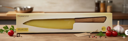 Ernesto Kochmesser, 20cm, Bambusgriff, Edelstahl