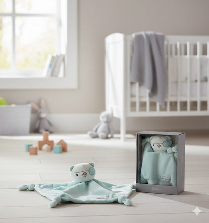 Plüsch Katze SILVER CROSS Piraten blau weiß bandana auge 22 cm