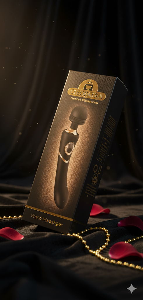 Cleopatra Wand Massager Stimulierung für Frauen mit beweglichem Kugelkopf