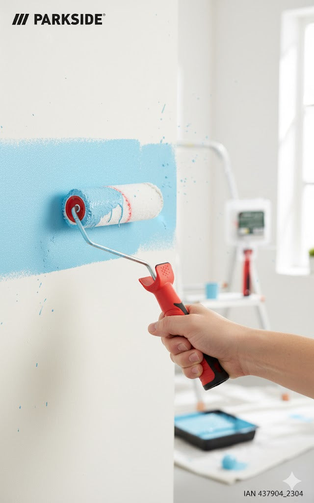 Parkside Malerrollen Set, 7 teilig