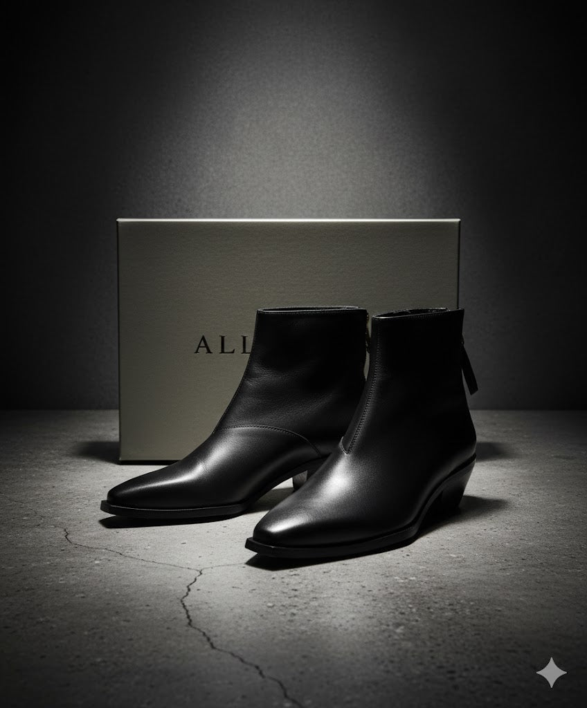 Allsaints Lenora - Ankle Boot - Cow Leather, Schwarz, Damen, Größe 39