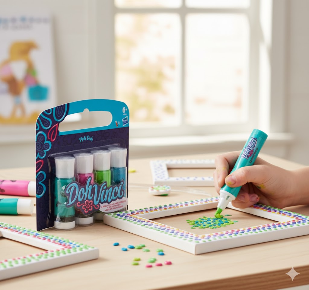 Play-Doh Doh Vinci 4er Nachfüllpack 224g