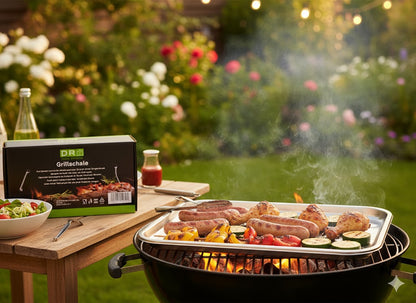 DR Home Division Grillschale, Edelstahl, Grillen