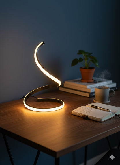 Caszon LED Design Tischleuchte, Stufenlos Dimmbar, Warmweiß 1