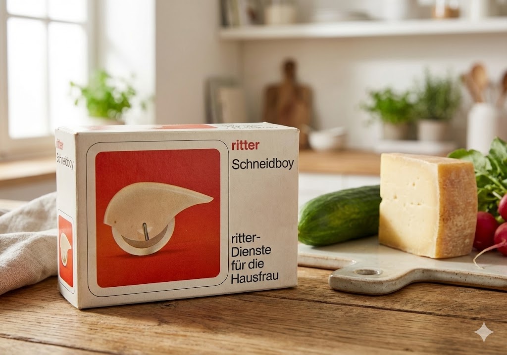 Ritter Schneideboy Schneidegerät Retro Küchenmaschine Gemüseschneider