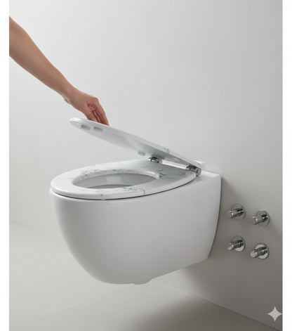 Kleine Wolke, Duroplast, WC-Sitz mit Absenkautomatik