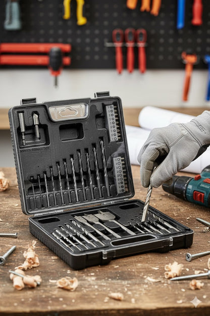 Craftomat Bauhaus 45-tlg. Bohrer Set