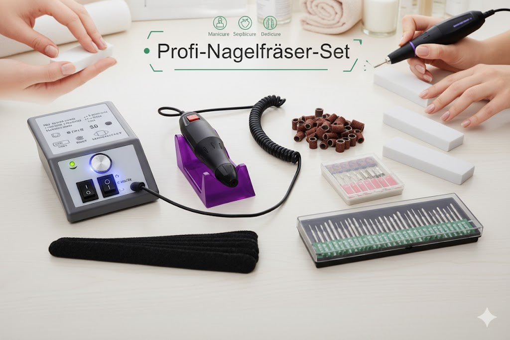 Orbisana Profi-Nagelfräser-Set, Pediküre, Maniküre