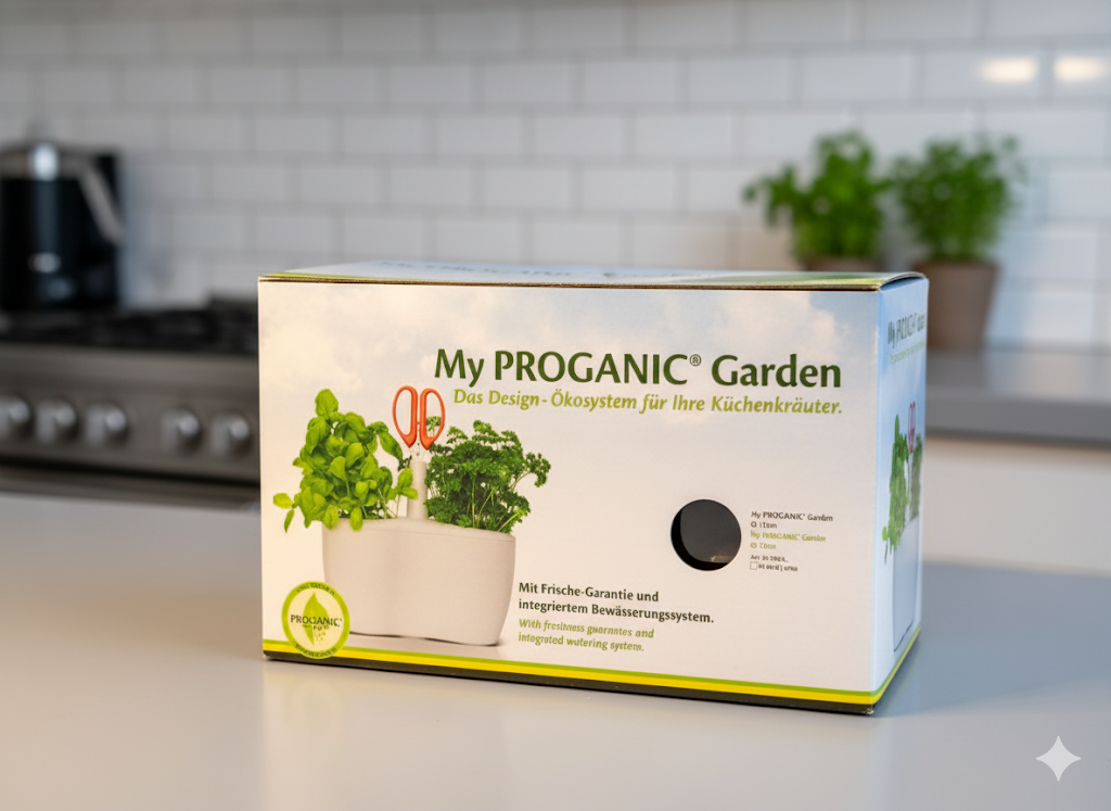 My Proganic Garden, Kräutertopf, Biokunststoff