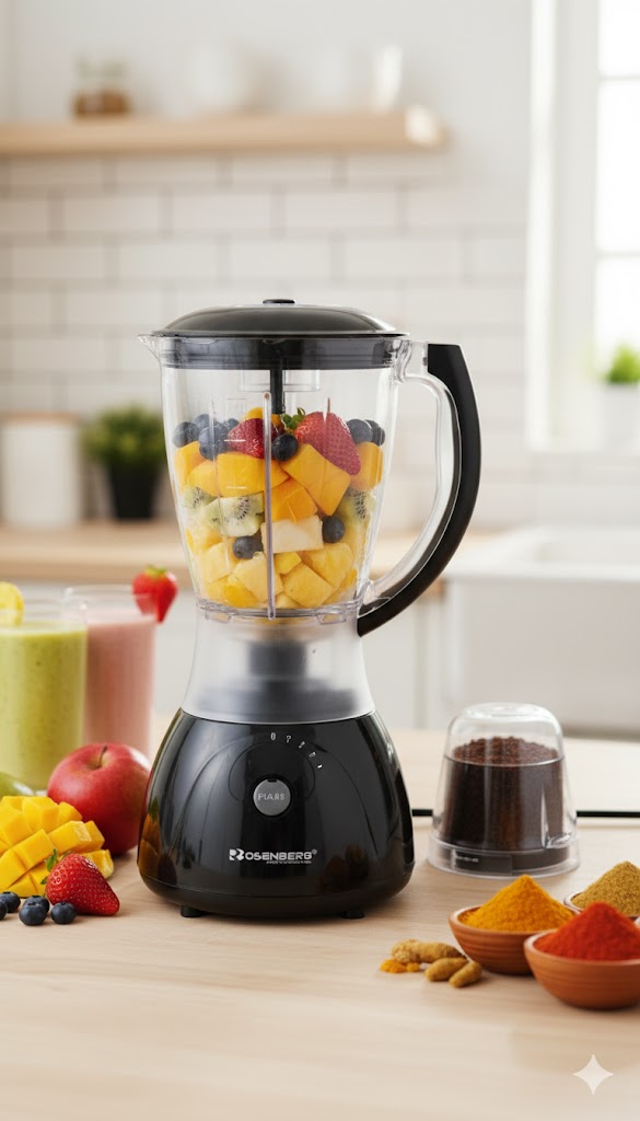 Rosenberg Profi Küchenmaschine HY-Y44 500W Schwarz | Mixer