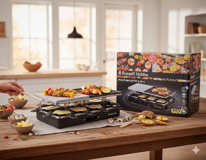 Russell Hobbs Multi 3 in 1 Raclette - Schwarz (26280-56)