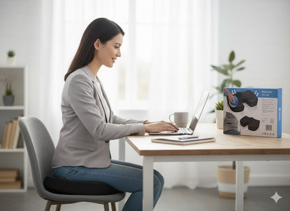 Sitzkissen mit Gel Weltbild 45x35x7,5cm, Gelsitzkissen, Waschbare Bezüge