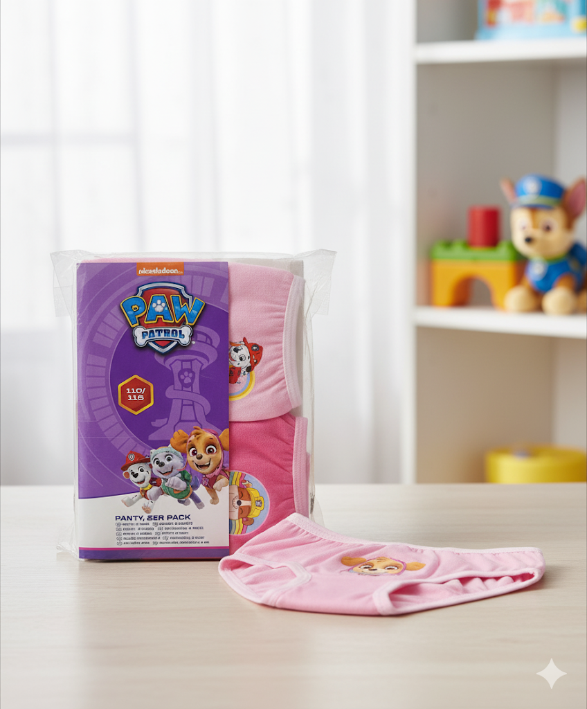 Paw Patrol Mädchen Panty 2er Pack Gr. 110/116 Neu&OVP