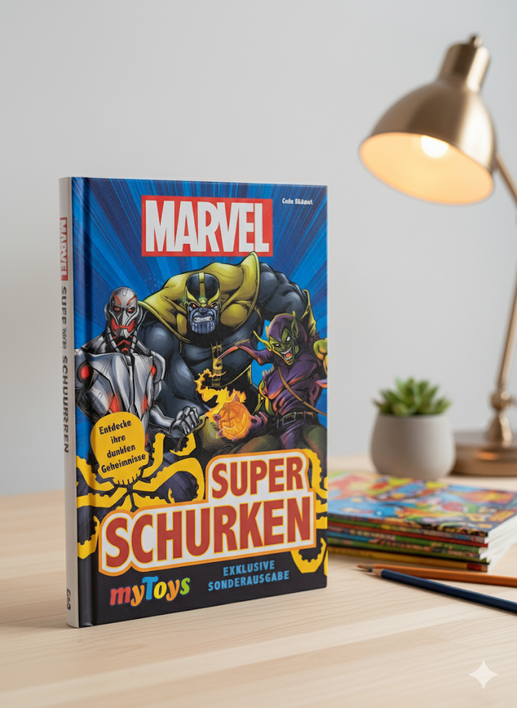 Marvel Superschurken Buch myToys Exklusive Ausgabe Kinderbuch