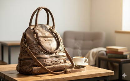 Desiderius Sperantia Elodie Olive Handtasche, Frauentasche, UVP: 161,95€