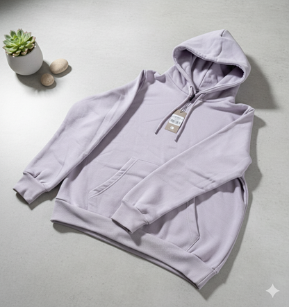 Light & Shake Ladies Hooded Sweat Top Lavender Small, 1B Ware, Hoodie