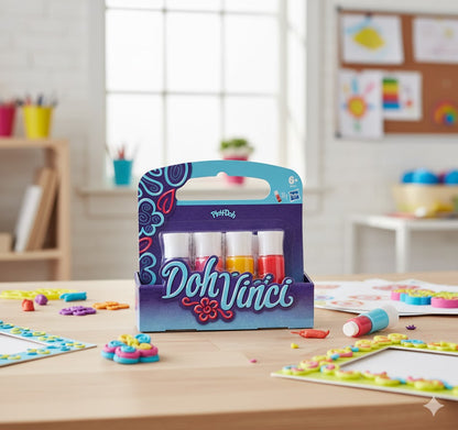 Play-Doh Doh Vinci 4er Nachfüllpack 224g