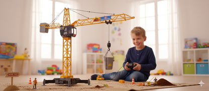 Dickie Mega Crane Elektrischer Kran mit Fernbedienung (201139012)
